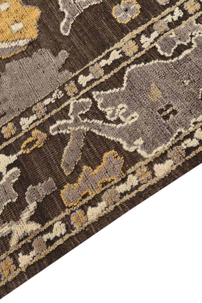 10' 2 x 14' Hand Knotted Oushak Wool Rug