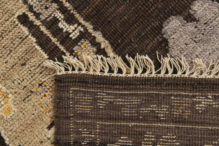 10' 2 x 14' Hand Knotted Oushak Wool Rug