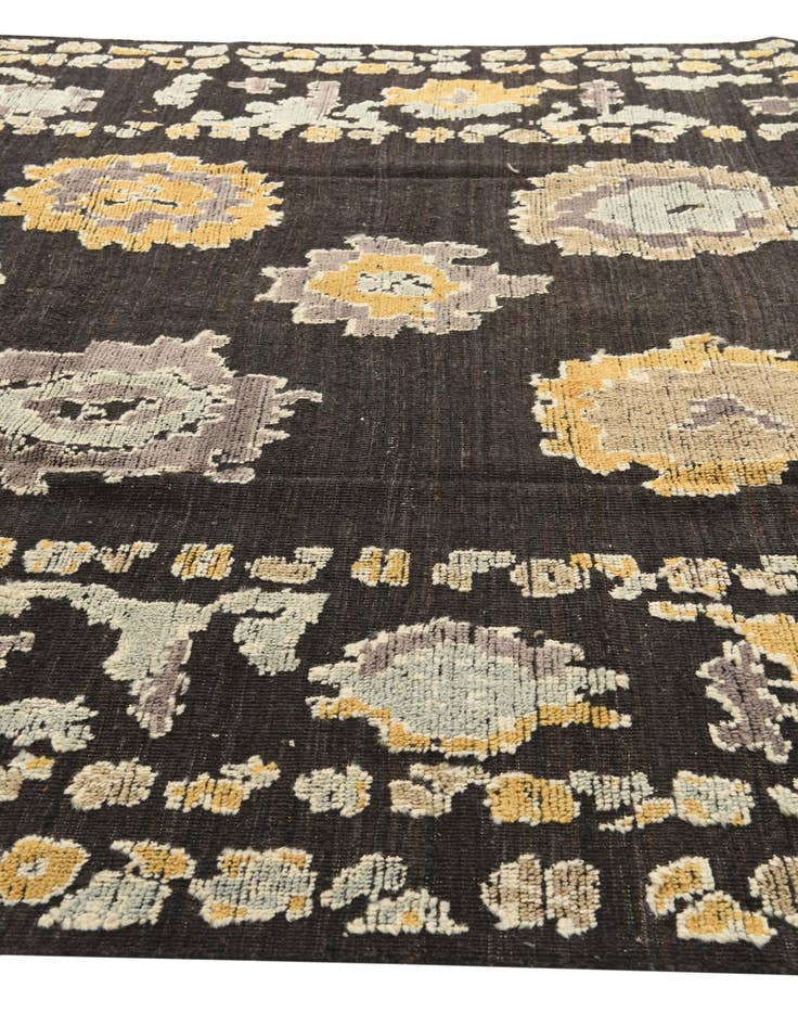 Detail image of 9' 3 x 12' 1  Hand Knotted Oushak Wool Rug