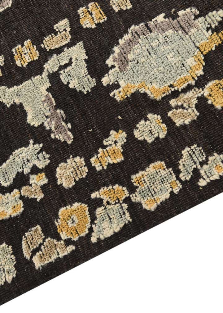 9' 3 x 12' 1 Hand Knotted Oushak Wool Rug