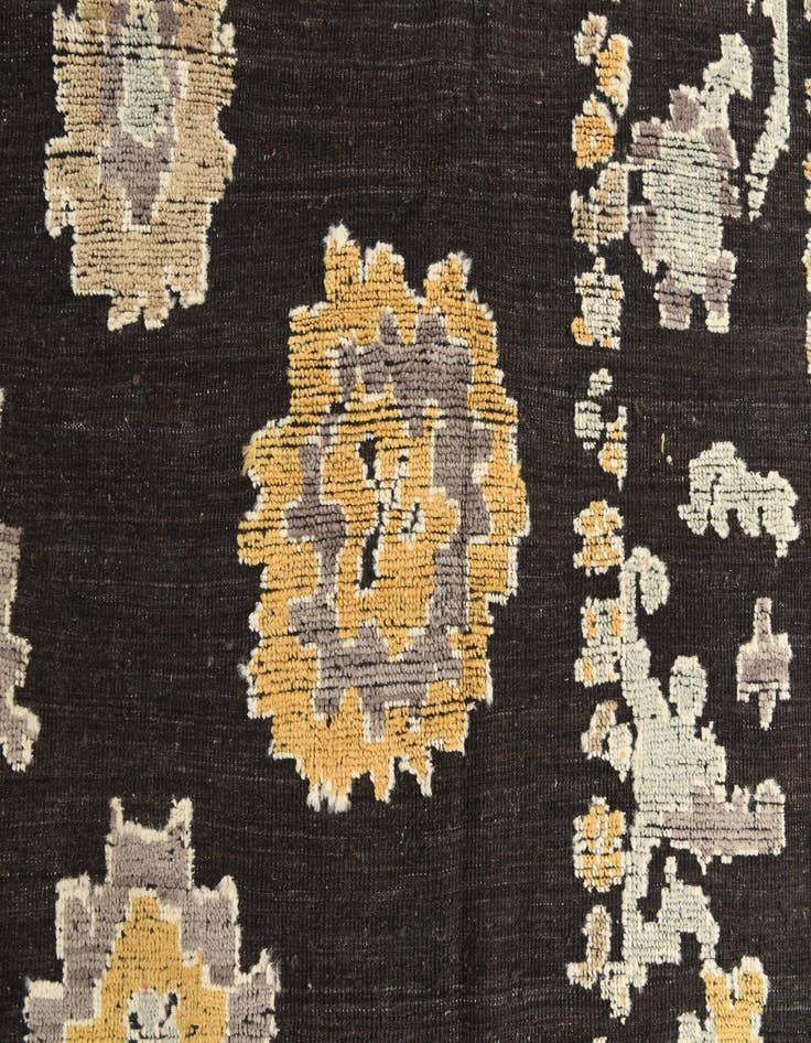 Detail image of 9' 3 x 12' 1  Hand Knotted Oushak Wool Rug