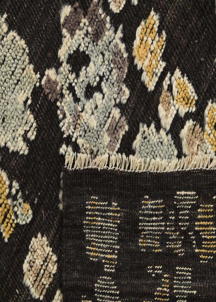 9' 3 x 12' 1 Hand Knotted Oushak Wool Rug