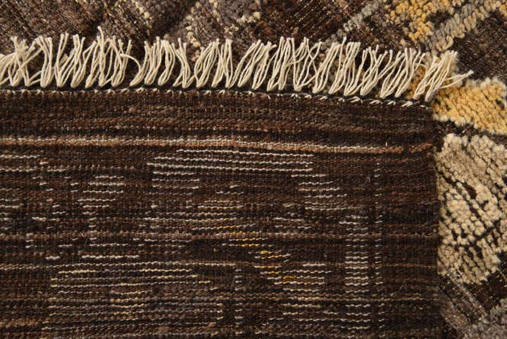 8' 8 x 10' 2 Hand Knotted Oushak Wool Rug