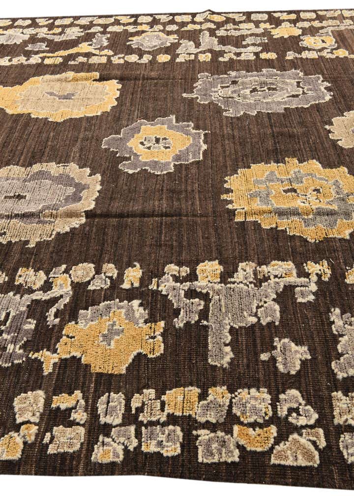 10' x 13' 9 Hand Knotted Oushak Wool Rug