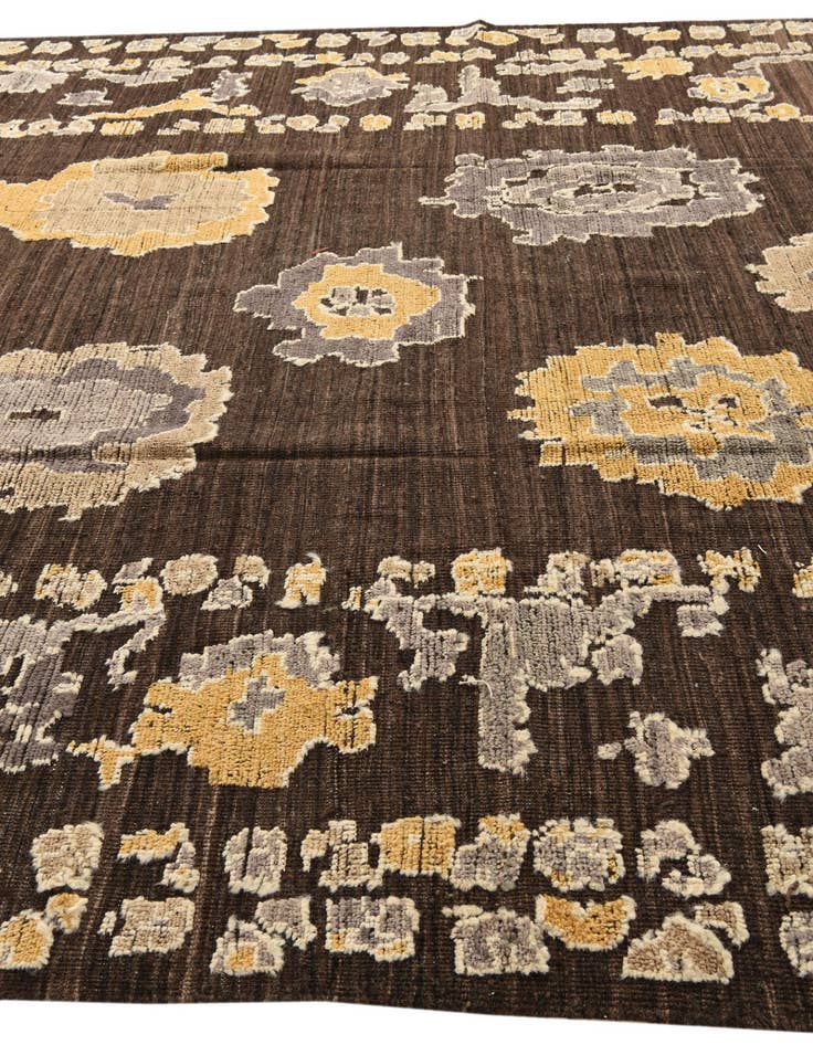 Detail image of 10' x 13' 9 Hand Knotted Oushak Wool Rug