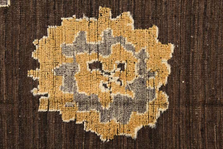 10' x 13' 9 Hand Knotted Oushak Wool Rug
