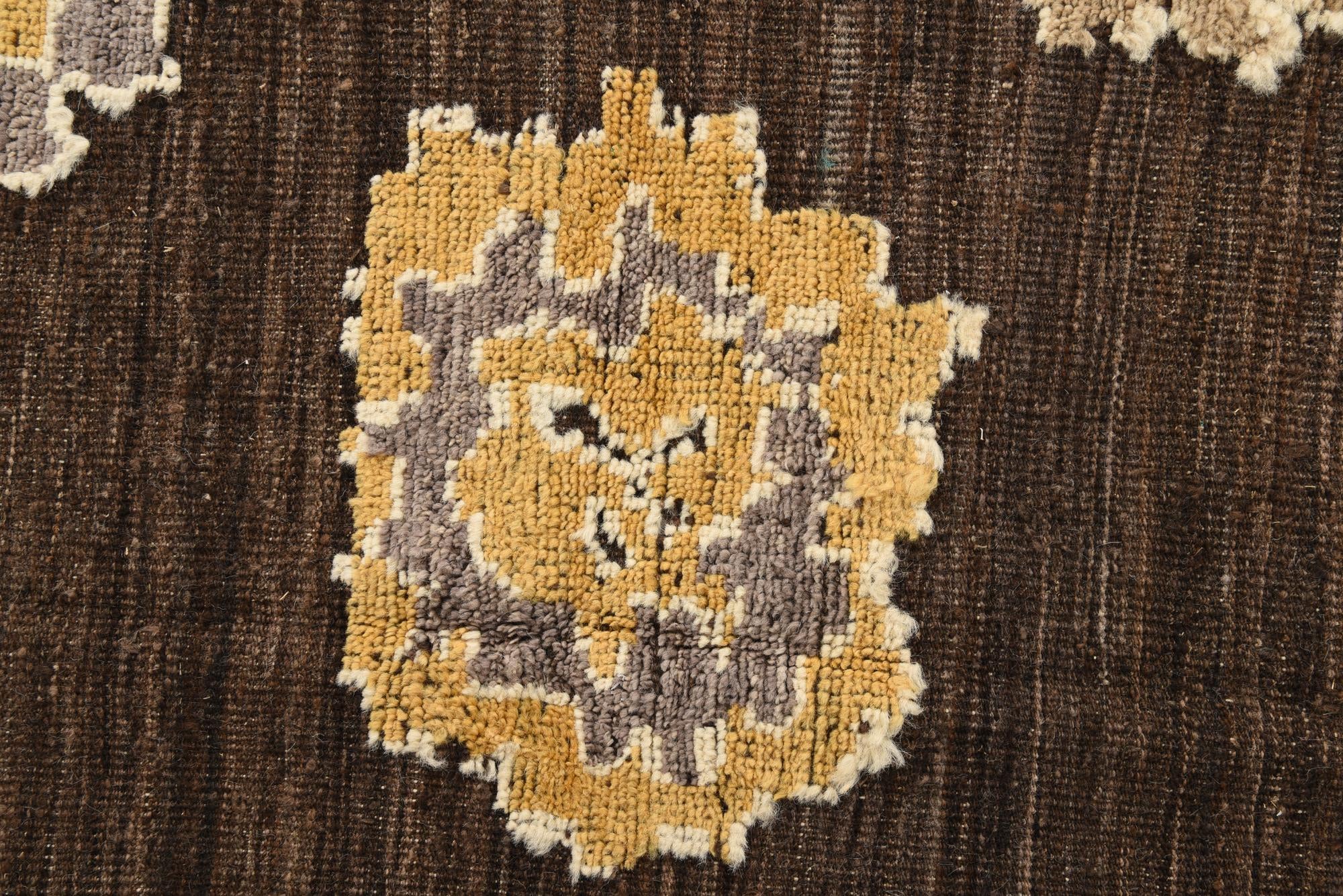 9' 1 x 12' Hand Knotted Oushak Wool Rug