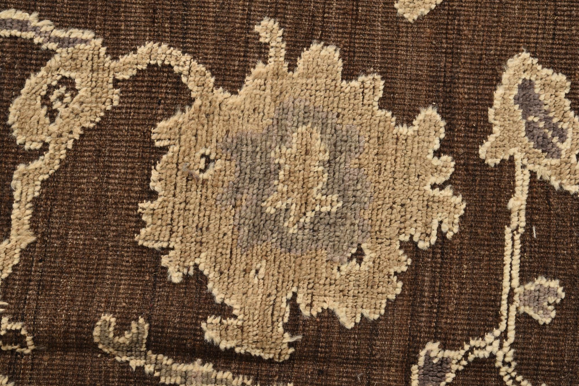 8' 2 x 10' 5 Hand Knotted Oushak Wool Rug