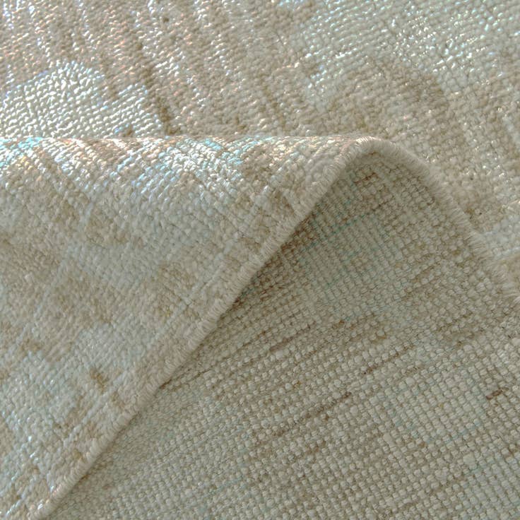 Detail image of 10' 2 x 14' 2 Hand Knotted Oushak Wool Rug