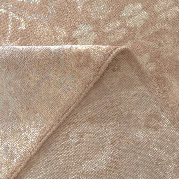 9' 4 x 11' 10 Hand Knotted Oushak Wool Rug