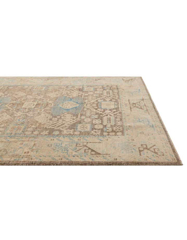 4' 11 x 6' 2 Hand Knotted Oushak Wool Rug