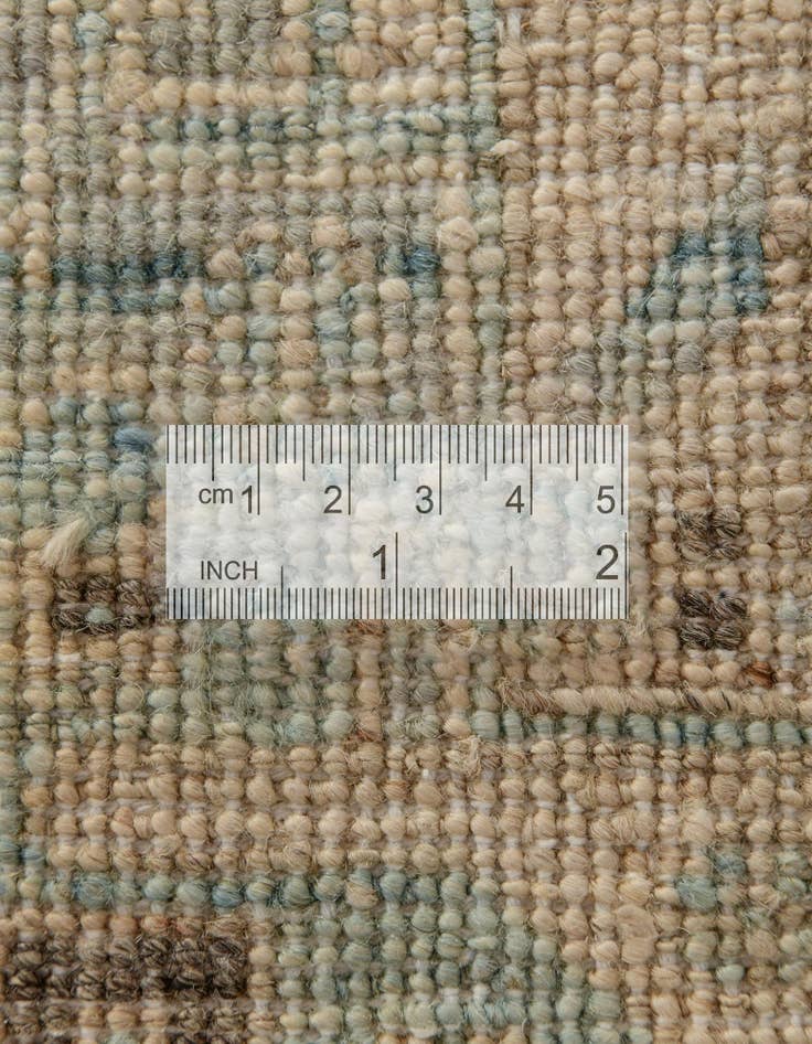 Detail image of 4' 11 x 6' 2  Hand Knotted Oushak Wool Rug