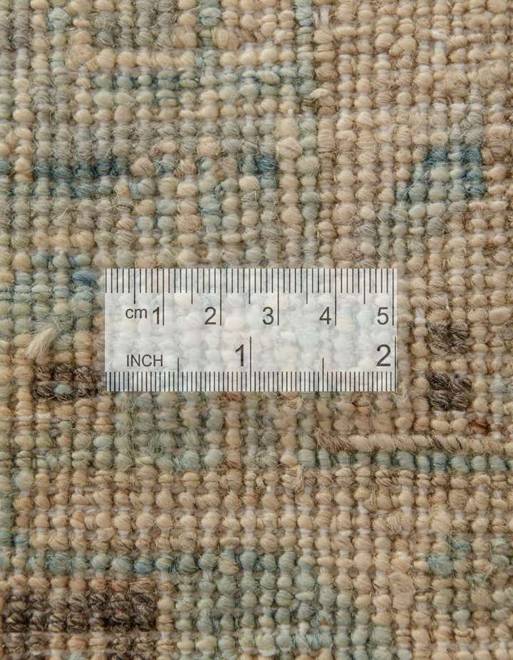 4' 11 x 6' 2 Hand Knotted Oushak Wool Rug