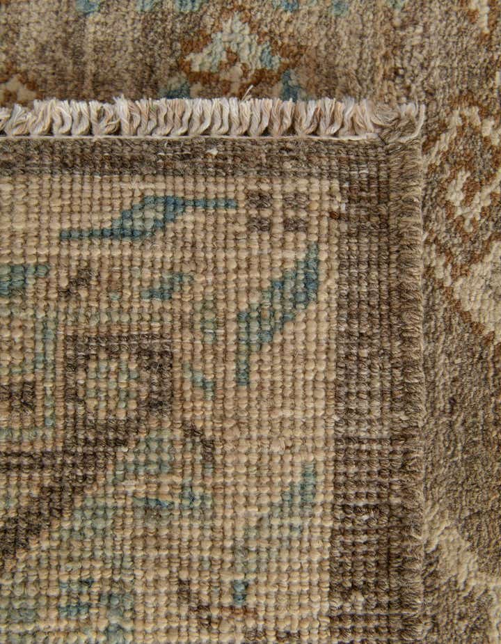 4' 11 x 6' 2 Hand Knotted Oushak Wool Rug