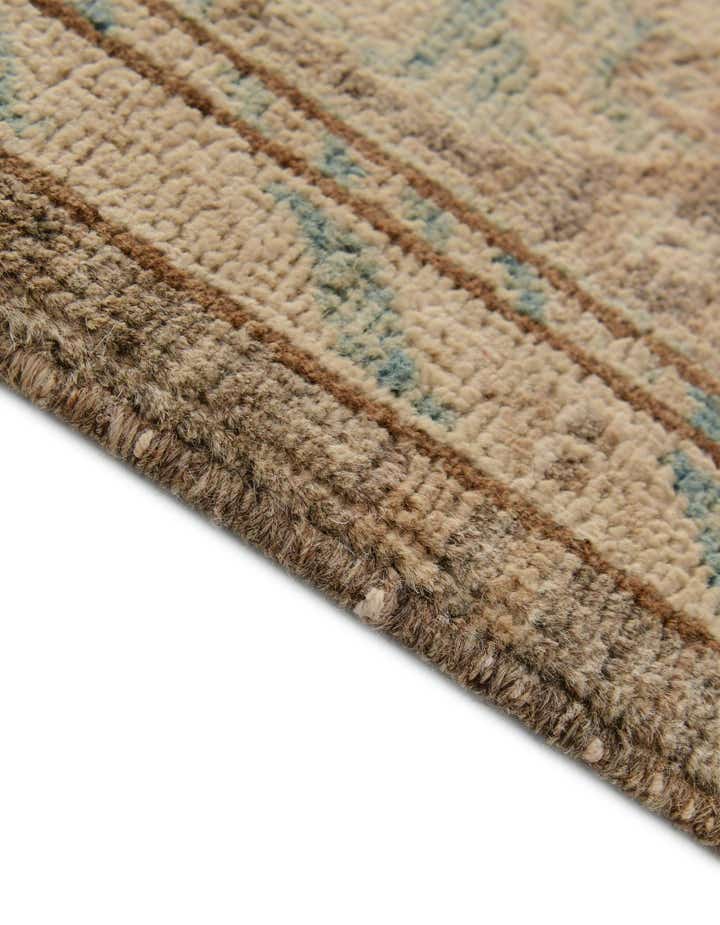 4' 11 x 6' 2 Hand Knotted Oushak Wool Rug