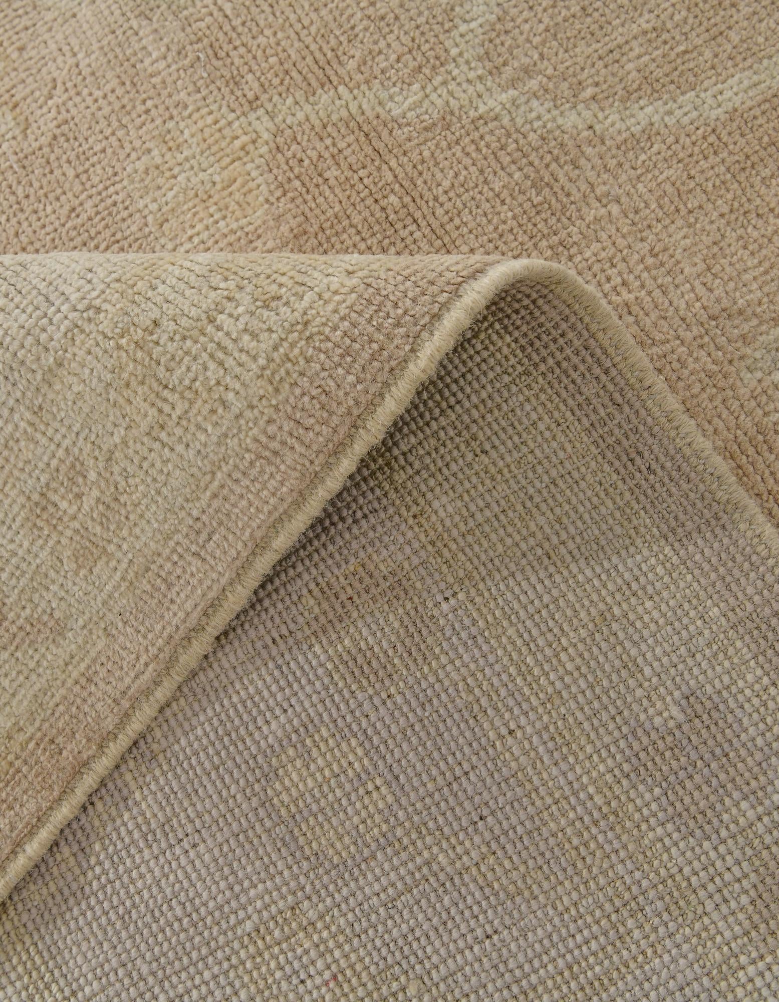 8' x 9' 10 Hand Knotted Oushak Wool Rug