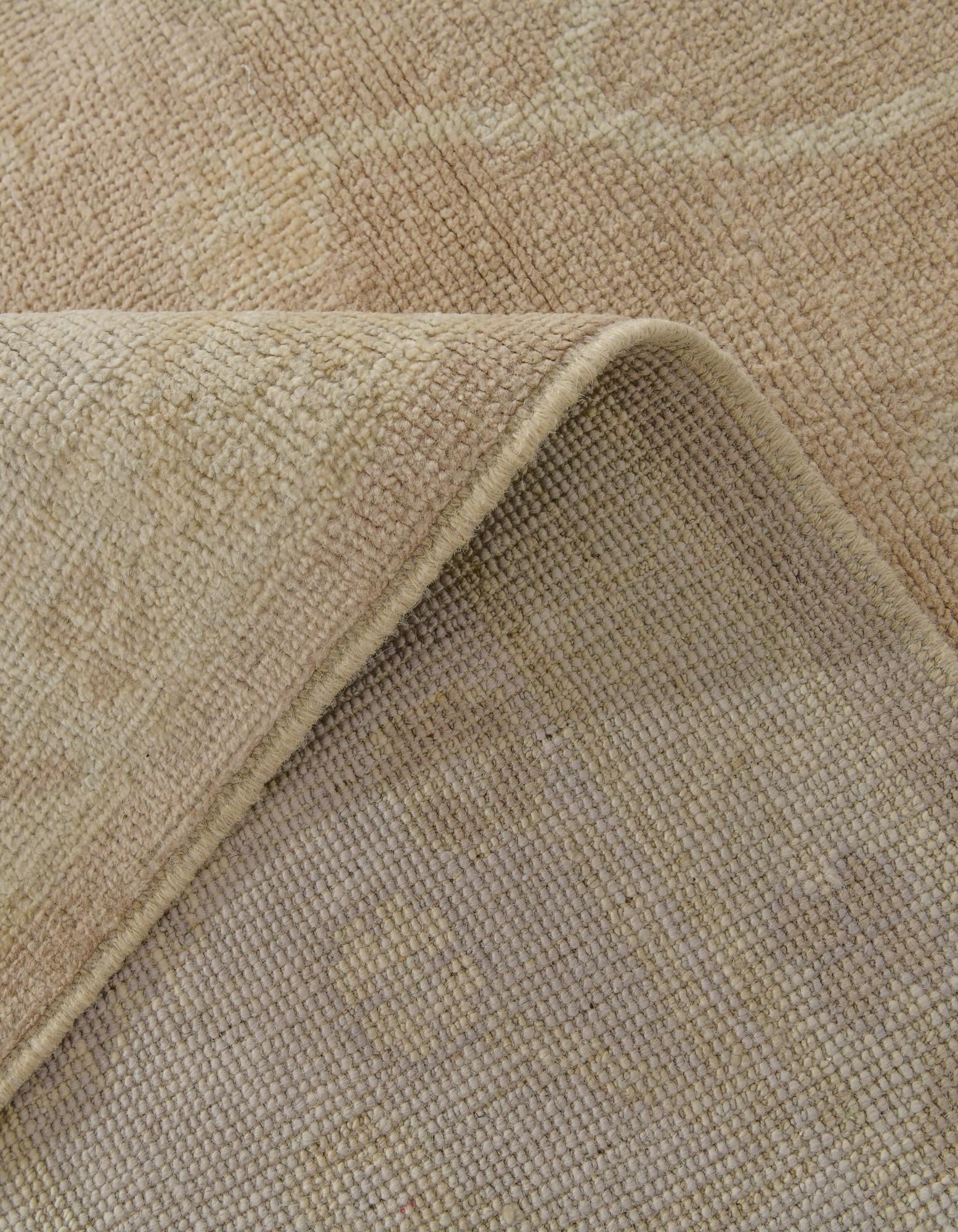 8' x 9' 10 Hand Knotted Oushak Wool Rug