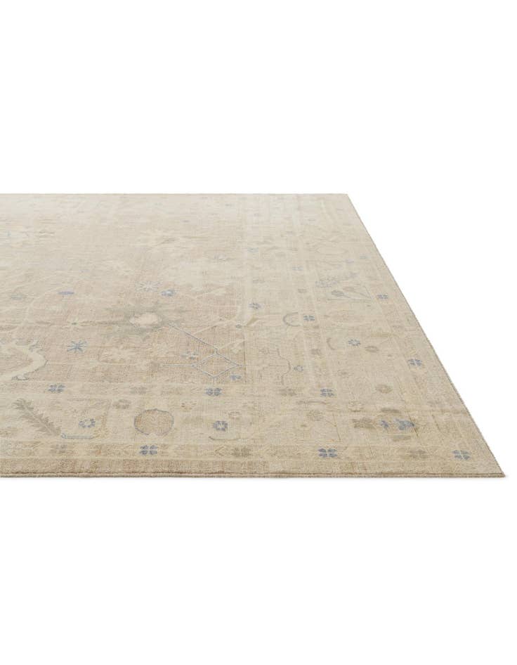 Detail image of 10' x 13' 7 Hand Knotted Oushak Wool Rug