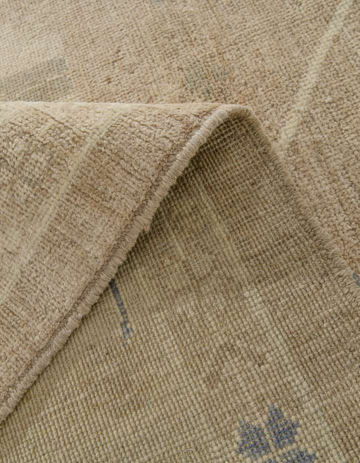 10' x 13' 7 Hand Knotted Oushak Wool Rug