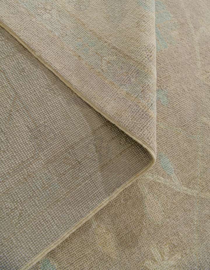 8' 8 x 12' Hand Knotted Oushak Wool Rug