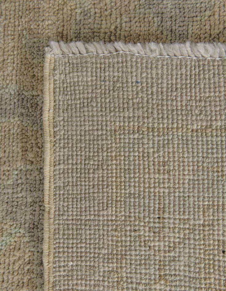 Detail image of 8' 8 x 12'  Hand Knotted Oushak Wool Rug