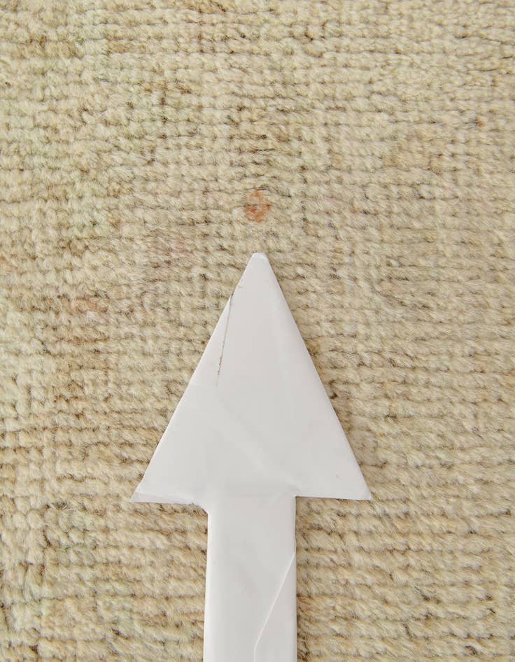 Detail image of 3' 11 x 5' 10 Hand Knotted Oushak Wool Rug