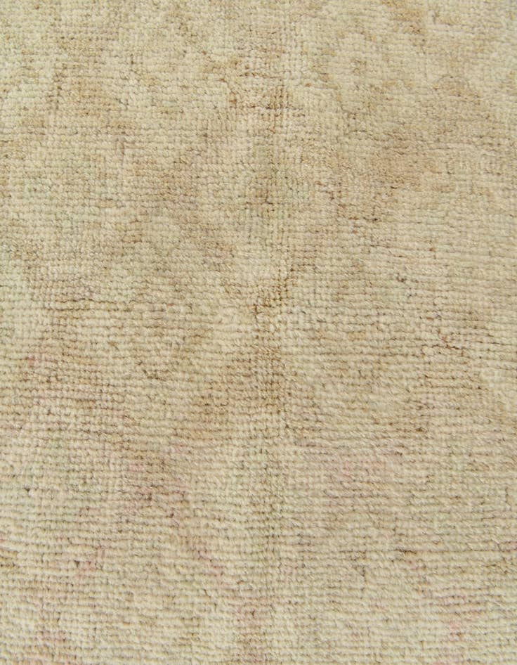 Detail image of 3' 11 x 5' 10 Hand Knotted Oushak Wool Rug