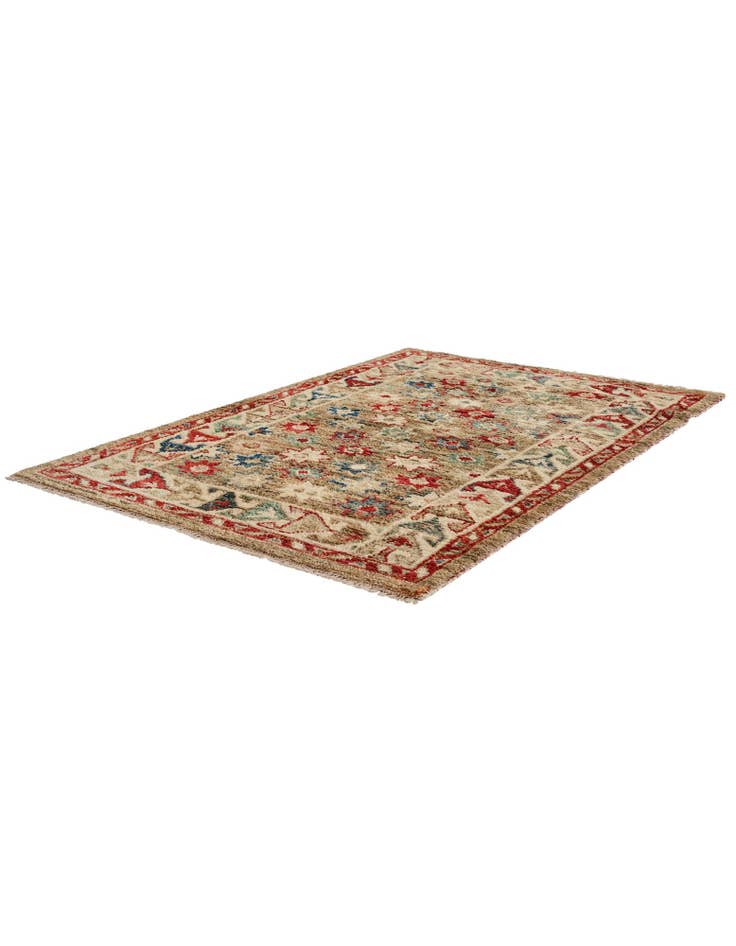 Detail image of 3' 4 x 5' Hand Knotted Oushak Wool Rug