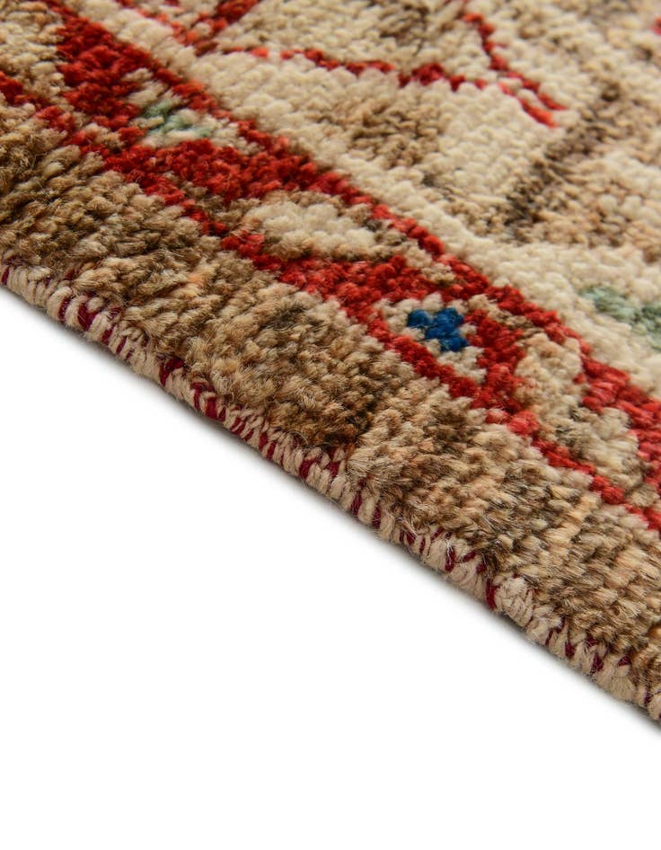 Detail image of 3' 4 x 5' Hand Knotted Oushak Wool Rug