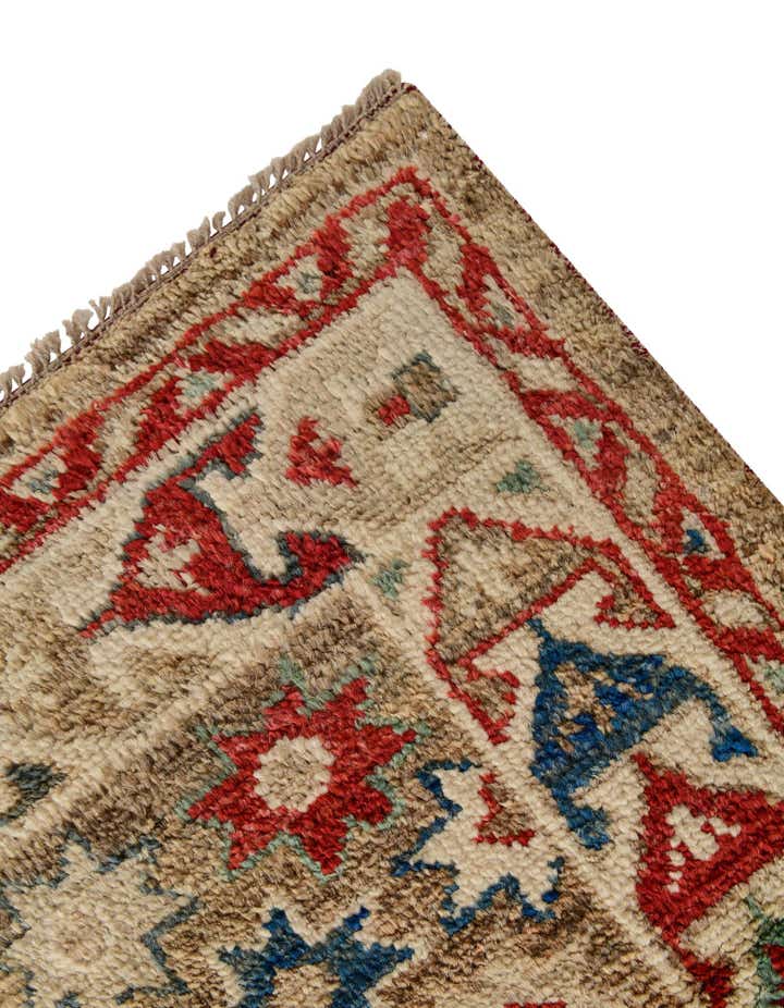 3' 4 x 5' Hand Knotted Oushak Wool Rug