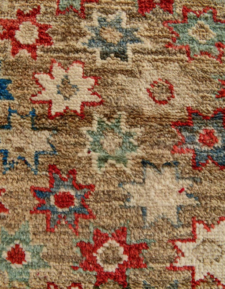 Detail image of 3' 4 x 5' Hand Knotted Oushak Wool Rug