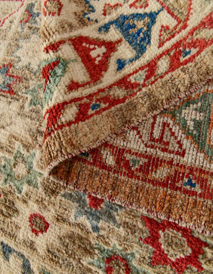 3' 4 x 5' Hand Knotted Oushak Wool Rug