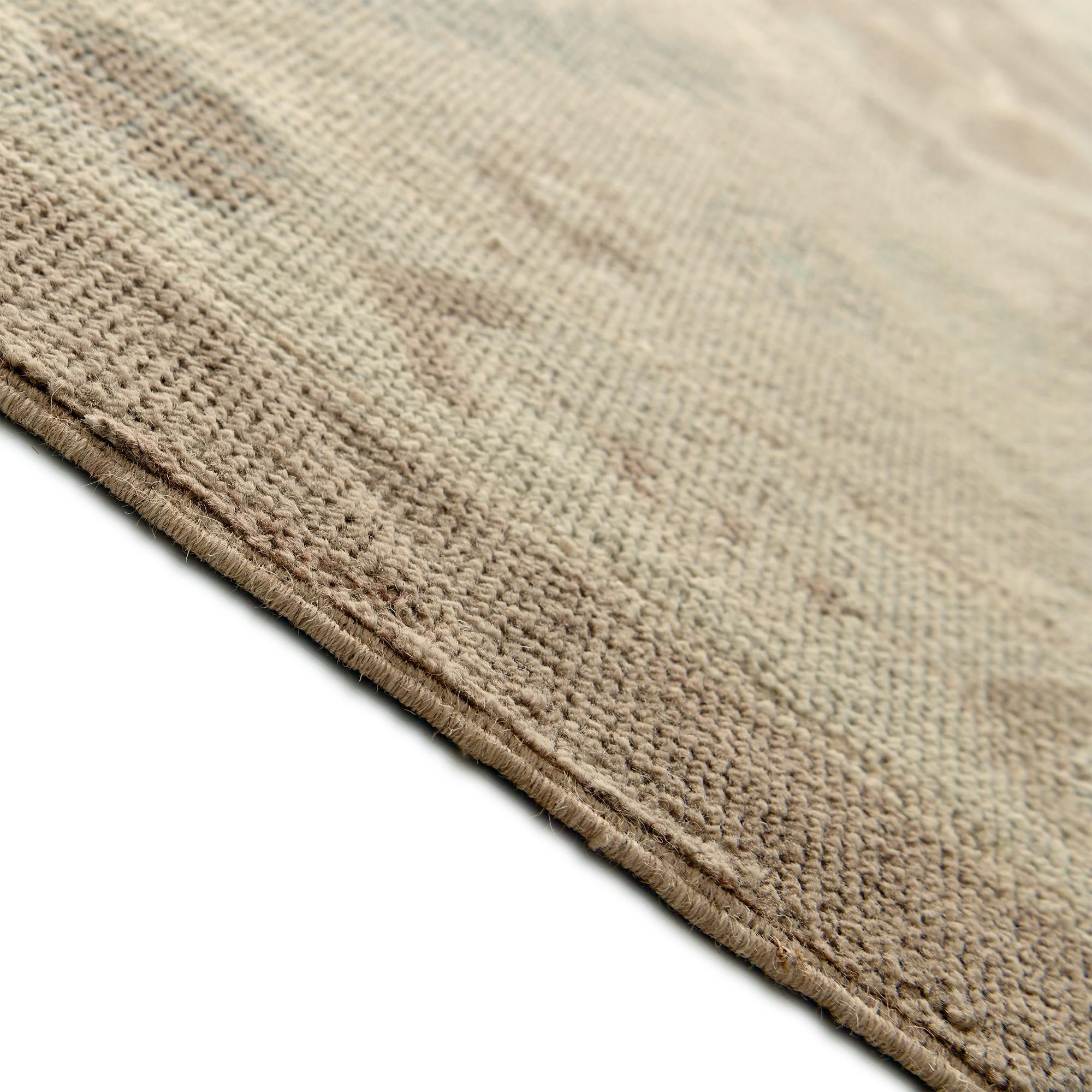 9' 11 x 13' 10 Hand Knotted Oushak Wool Rug