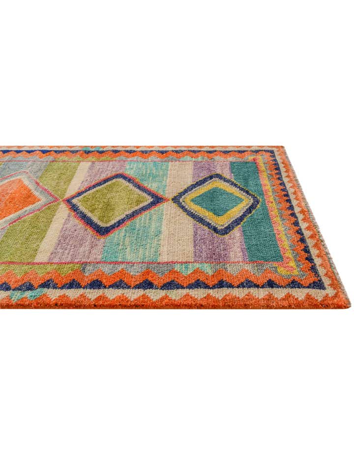 8' 7 x 10' 2 Hand Knotted Oushak Wool Rug