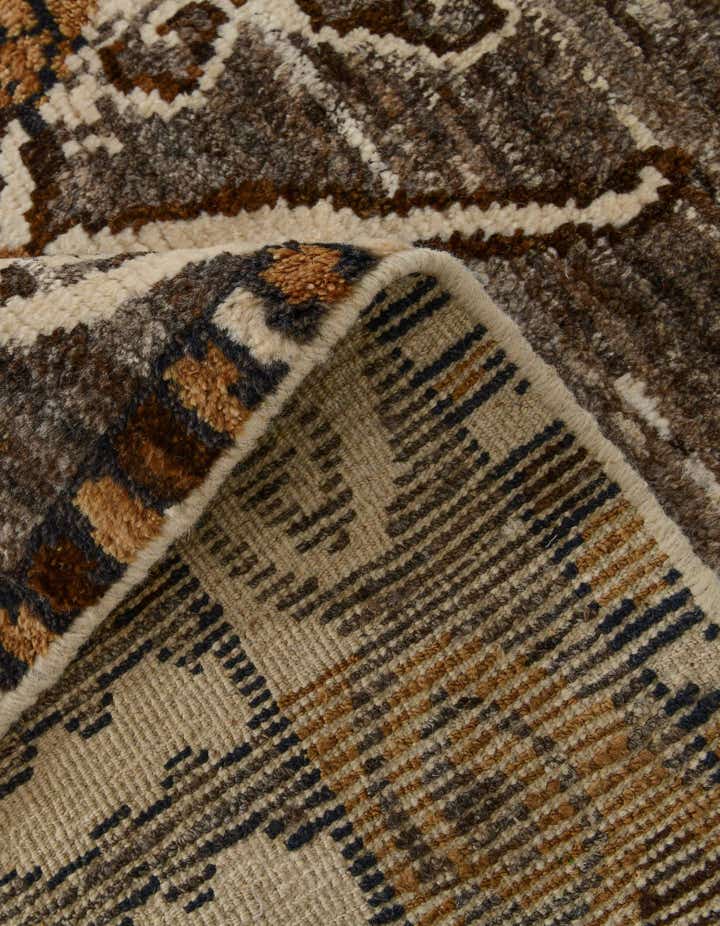 8' 7 x 10' 2 Hand Knotted Oushak Wool Rug