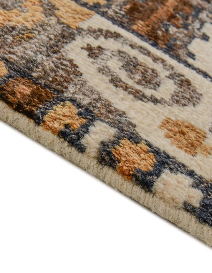 Detail image of 8' 7 x 10' 2 Hand Knotted Oushak Wool Rug