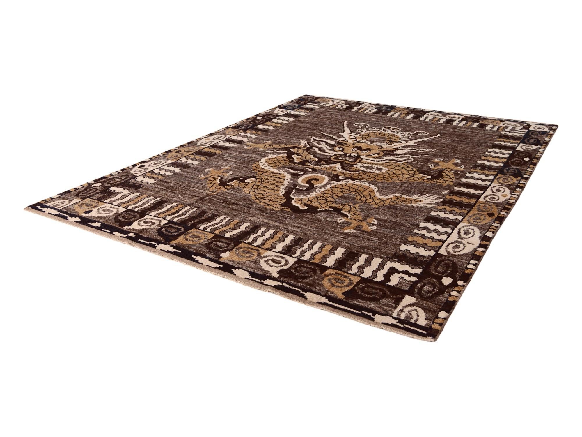 9' 3 x 12' 9 Hand Knotted Oushak Wool Rug