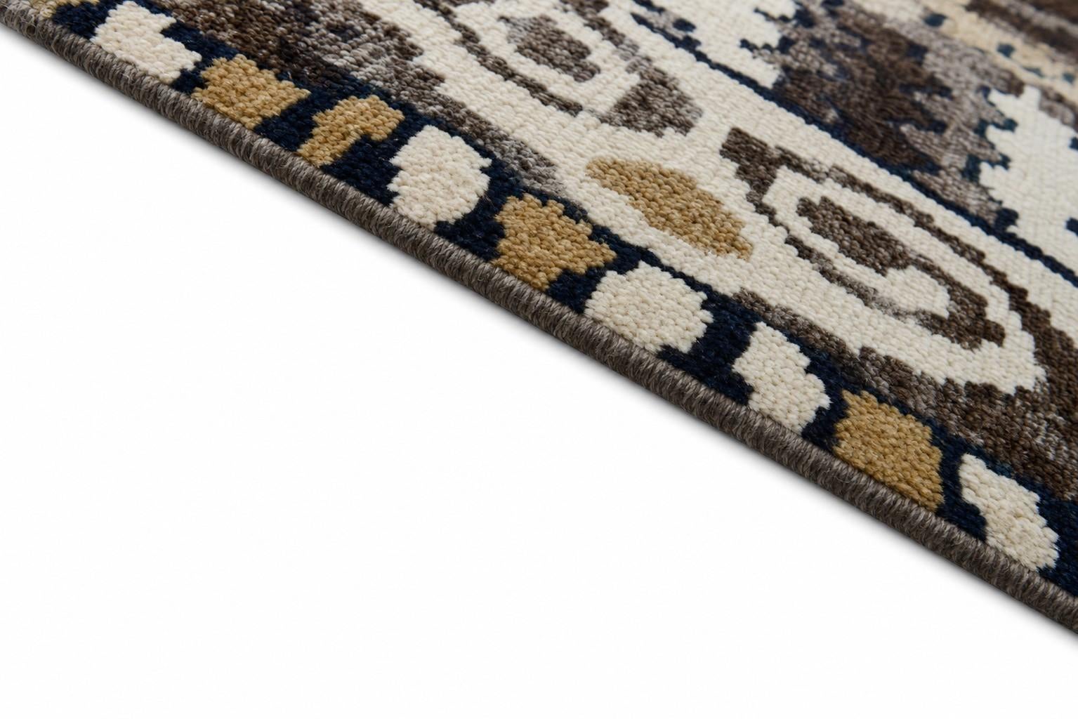 9' 3 x 12' 9 Hand Knotted Oushak Wool Rug