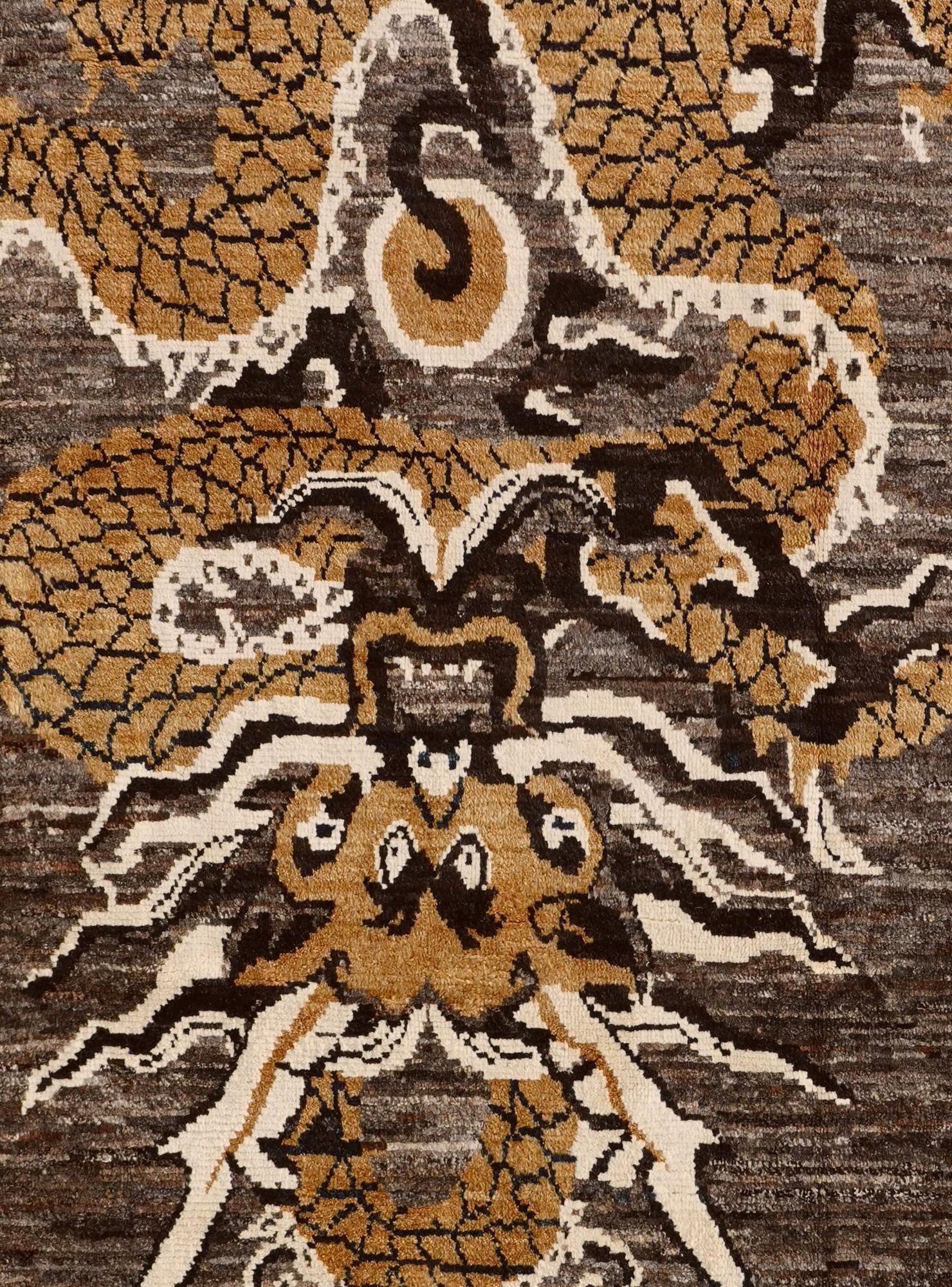 9' 3 x 12' 9 Hand Knotted Oushak Wool Rug