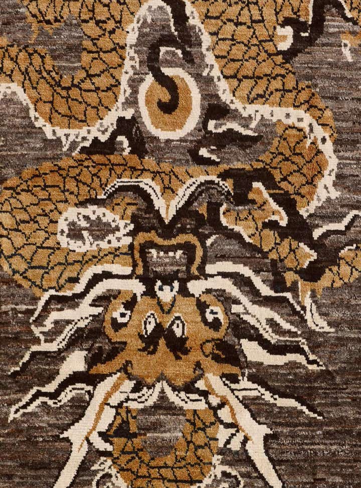 9' 3 x 12' 9 Hand Knotted Oushak Wool Rug