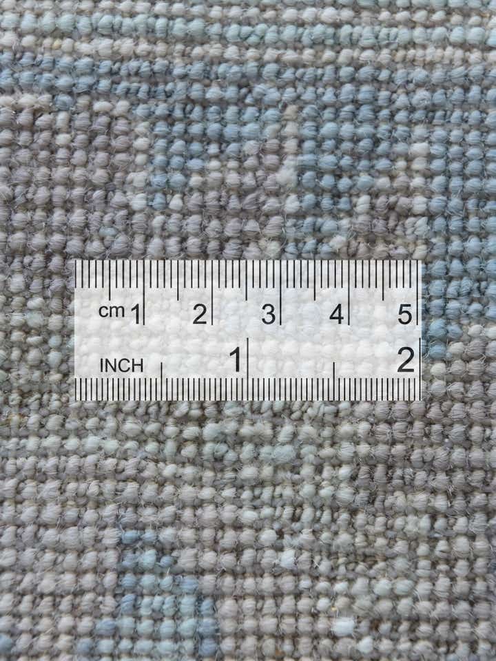 9' 4 x 11' 10 Hand Knotted Oushak Wool Rug