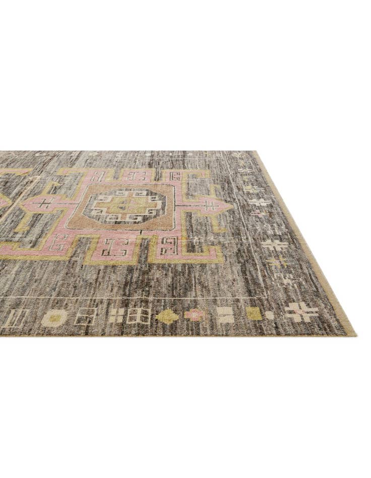 Detail image of 10' 2 x 14' 2  Hand Knotted Oushak Wool Rug