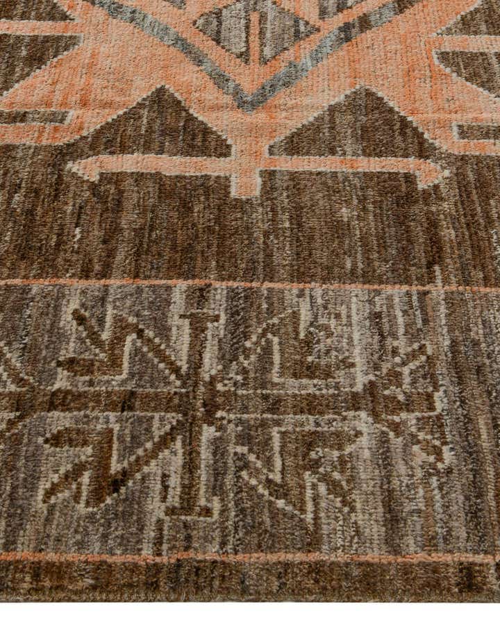 10' x 13' 9 Hand Knotted Oushak Wool Rug