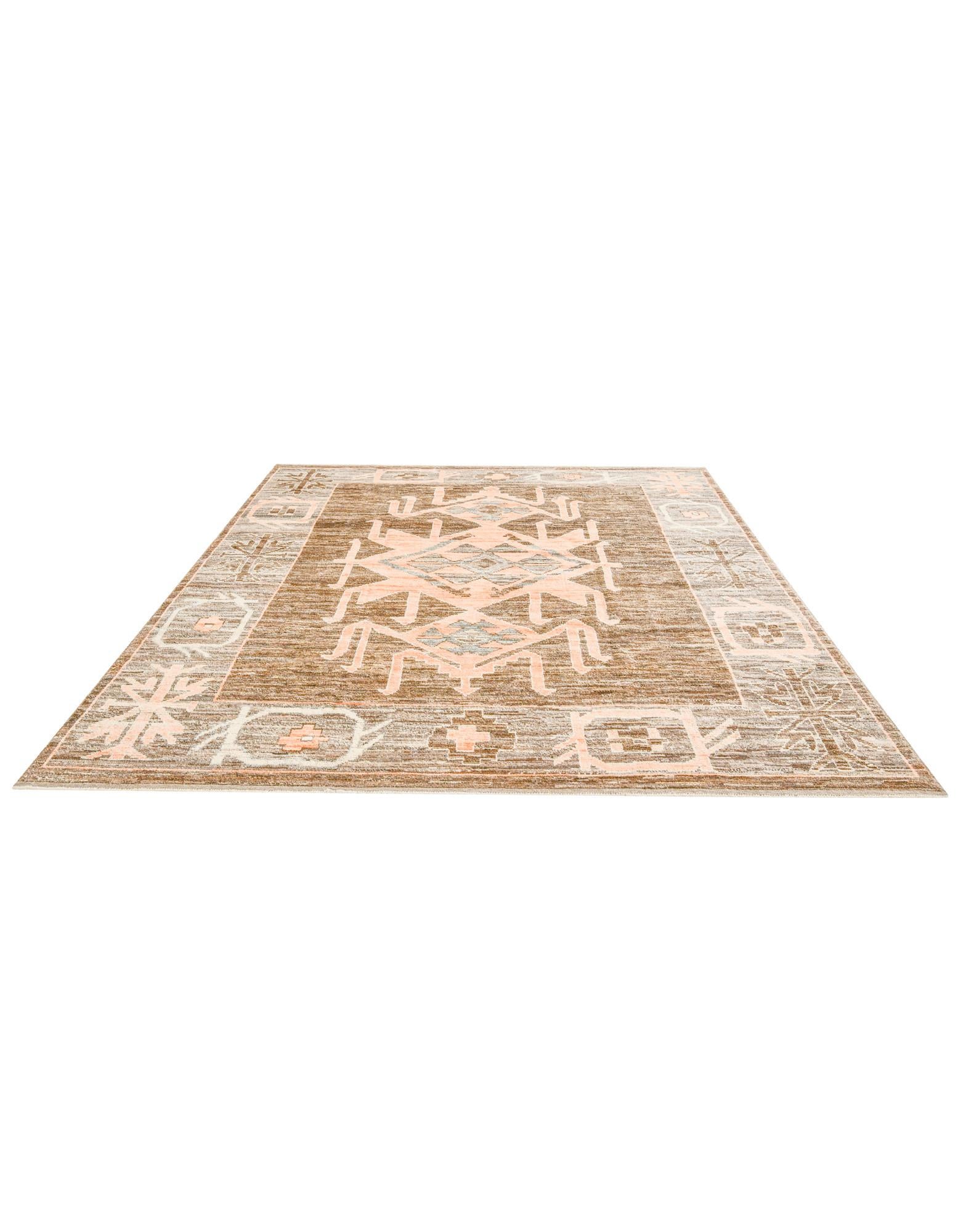 10' x 13' 9 Hand Knotted Oushak Wool Rug