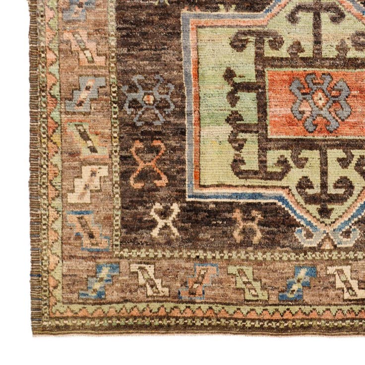 Detail image of 10' x 13' 9 Hand Knotted Oushak Wool Rug