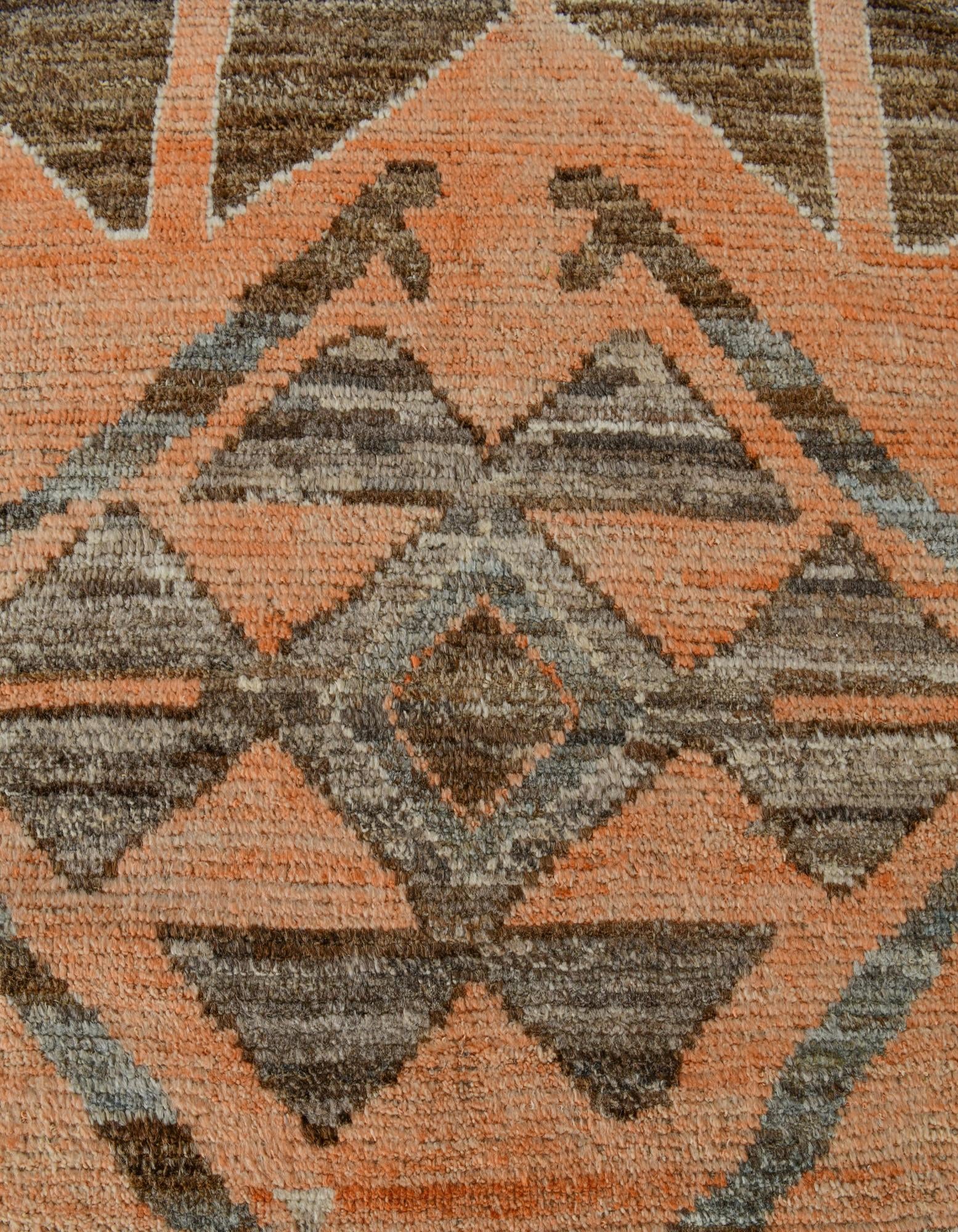 10' x 13' 9 Hand Knotted Oushak Wool Rug