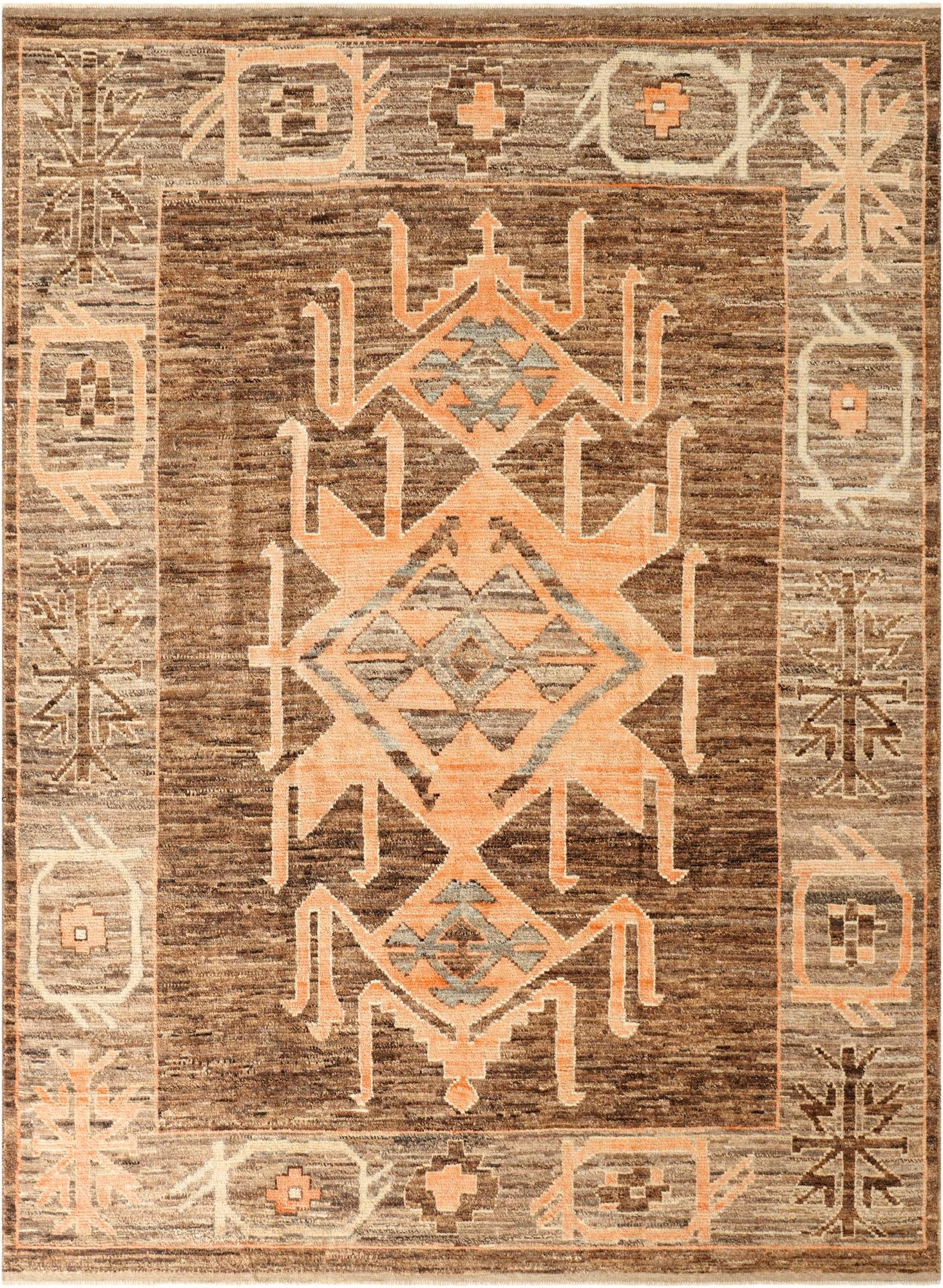 10' x 13' 9  Hand Knotted Oushak Wool Rug