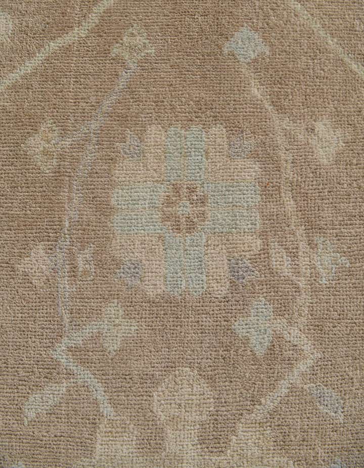 8' 3 x 9' 9 Hand Knotted Oushak Wool Rug