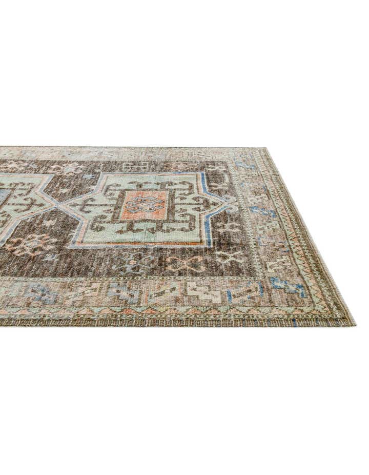 8' 8 x 10' 5 Hand Knotted Oushak Wool Rug