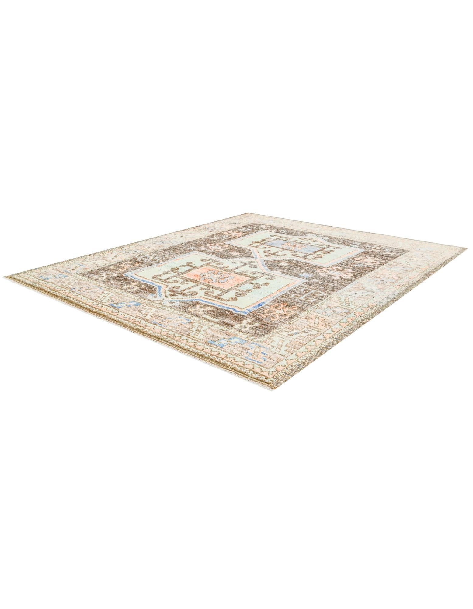 8' 8 x 10' 5 Hand Knotted Oushak Wool Rug